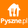 Pyszne-Logo-White-Secondary-Vertical-Stacked-On Orange-RGB